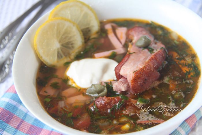 Солянка мясная сборная