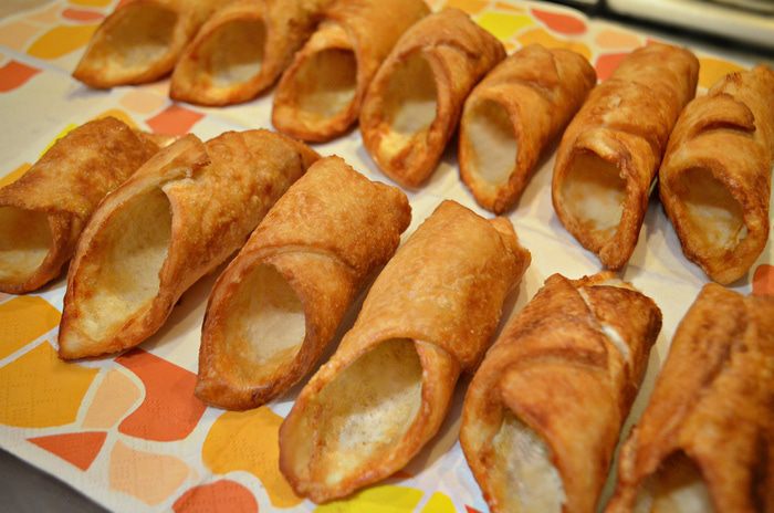 Сицилийские трубочки канноли (cannoli) 