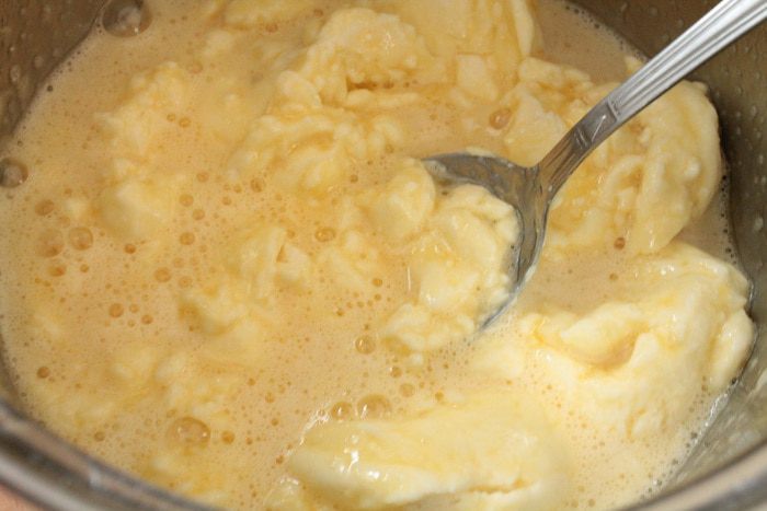 Творожные кексы с кукурузной мукой