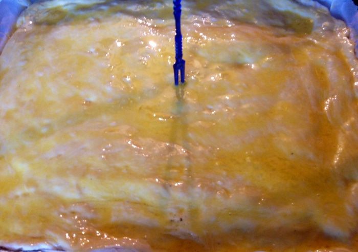 Дрожжевой пирог с картошкой