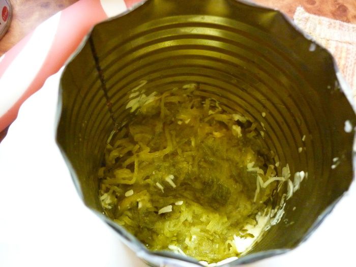 Салат &amp;quot;Общага&amp;quot; + МК по изготовлению сервировочных приспособлений