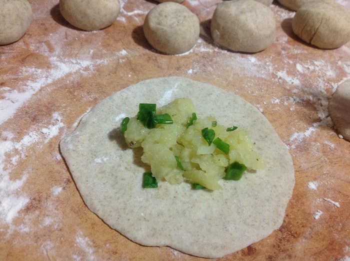 Афганские постные пирожки (&amp;quot;Boulanee afgani&amp;quot;)