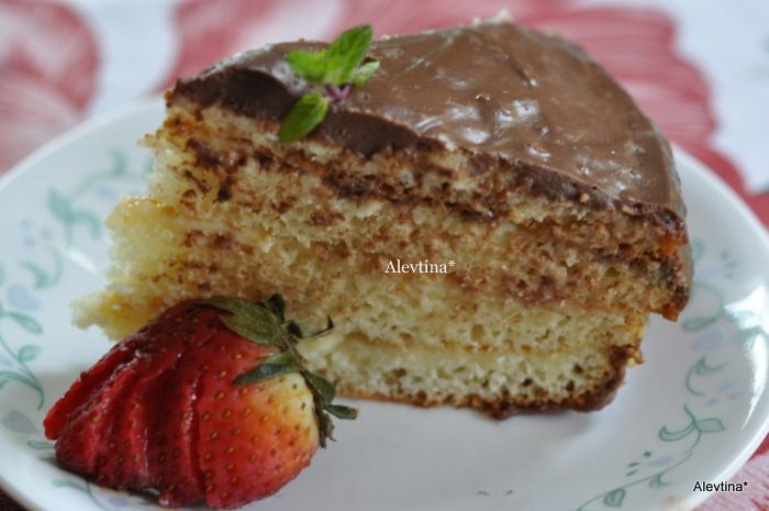 Кремовый торт &amp;quot;Бостон&amp;quot;