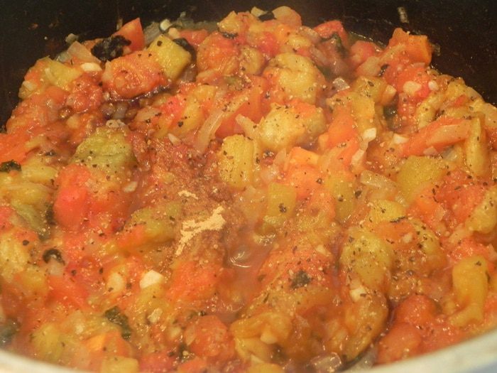 &amp;quot;Наполеон&amp;quot; из баклажанов с нори