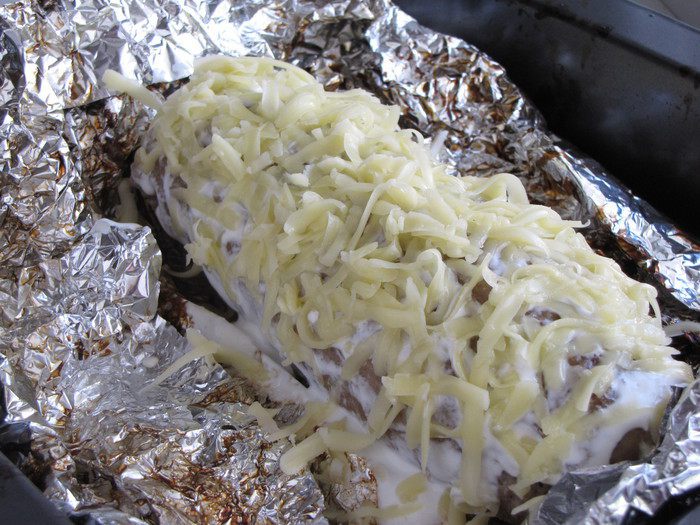 Фаршированный баклажан... в шубке