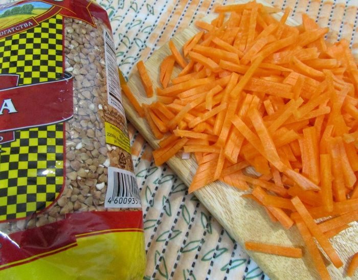 Суп с гречневыми клецками-кнопками