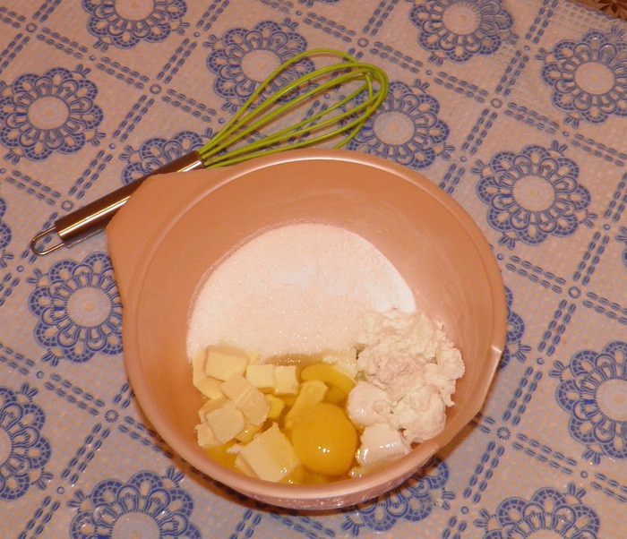 Творожные рогалики