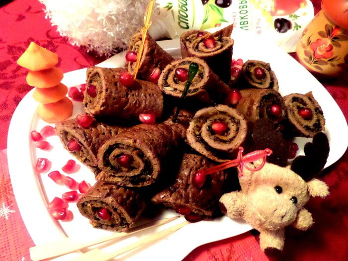 Рулетики из печени