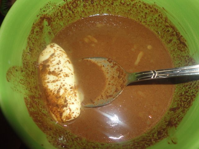 Маковый тарт с творожным суфле и ганашем