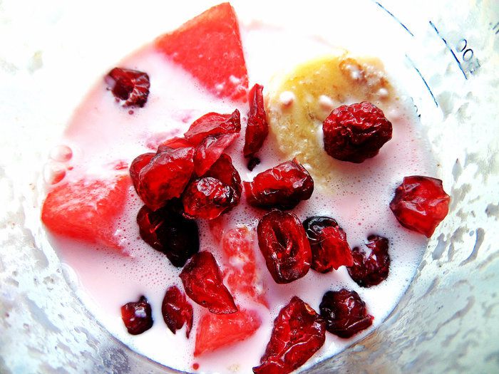 Бананово-арбузный смузи