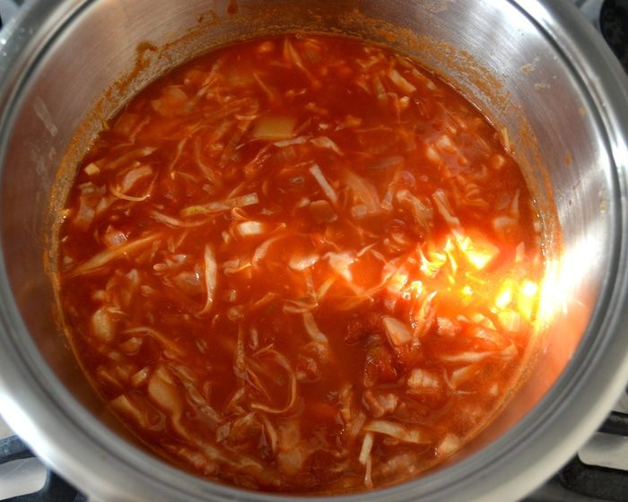Ирландский суп с капустой и беконом (Irish Bacon and Cabbage Soup)