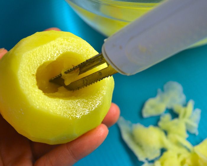 Запеченный фаршированный картофель от бабушки Франки 