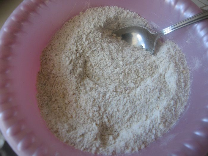 Кексы с творогом и хрустящей посыпкой