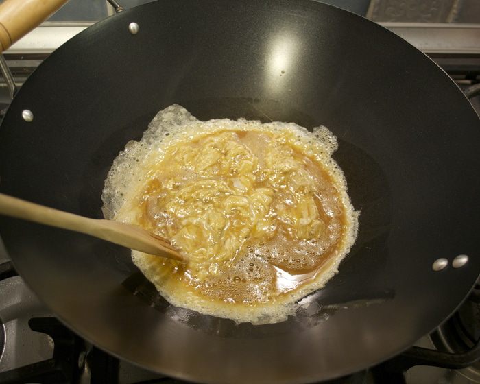 Рисовые спагетти по-китайски 