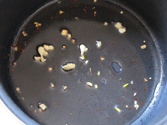 Кускус с креветками и овощами