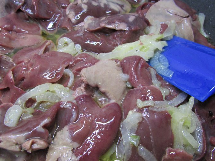 Паштет из куриной печени с коньяком и гранатовым желе
