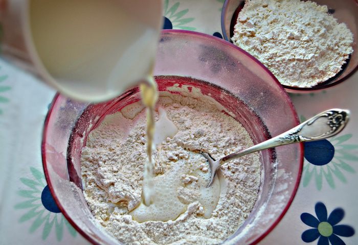 Миндальный пасхальный кулич