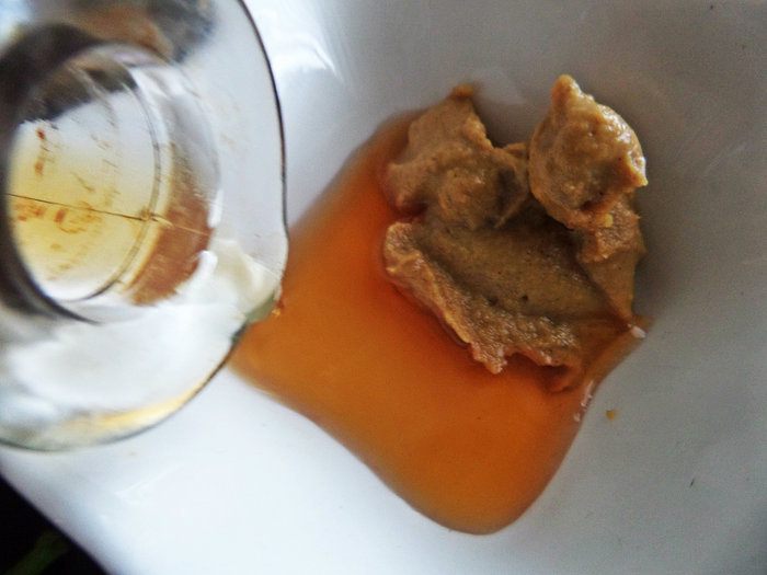 Салат с овощами и гречкой