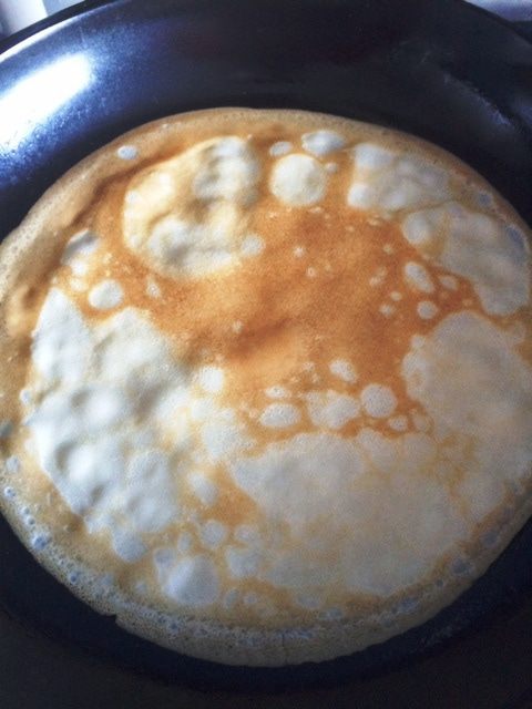 Блинные голубцы под соусом Бешамель