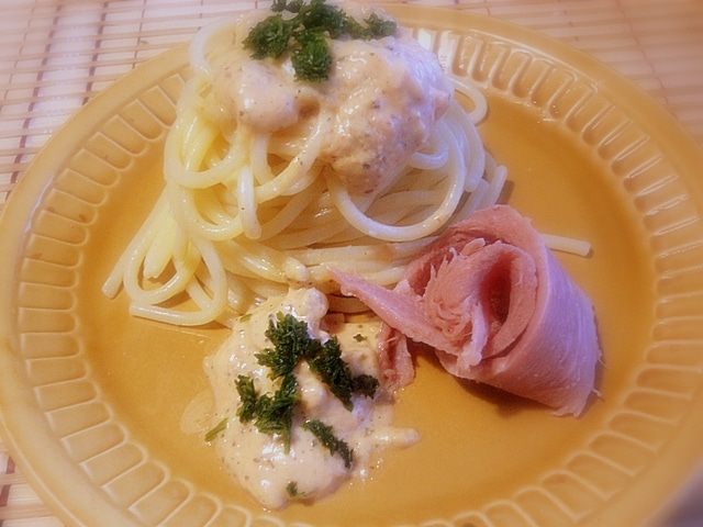 Спагетти в стиле трапанезе