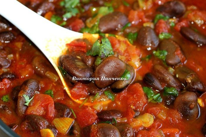 Карри из бобов