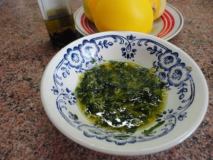 Спагетти с лимонным цыпленком