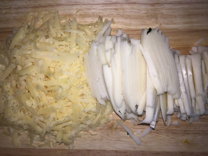 Ризотто со шпинатом и козьим сыром