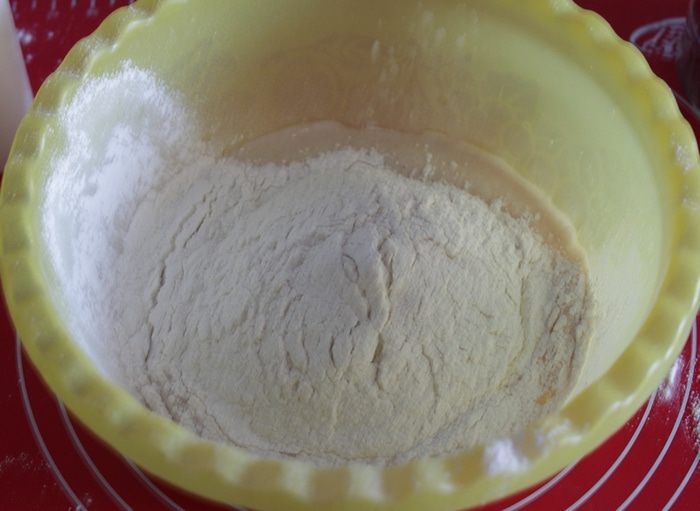 Бруснично-маковый пирог