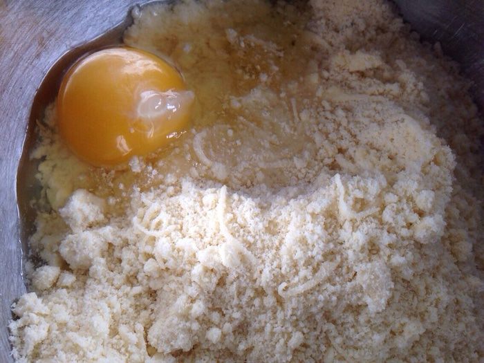 Яблочно-луковая галета