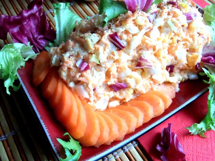 Салат &amp;quot;Оранжевая свежесть&amp;quot;