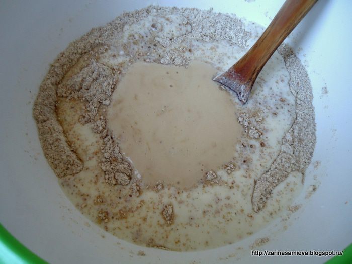 Булочки пшенично–ржаные