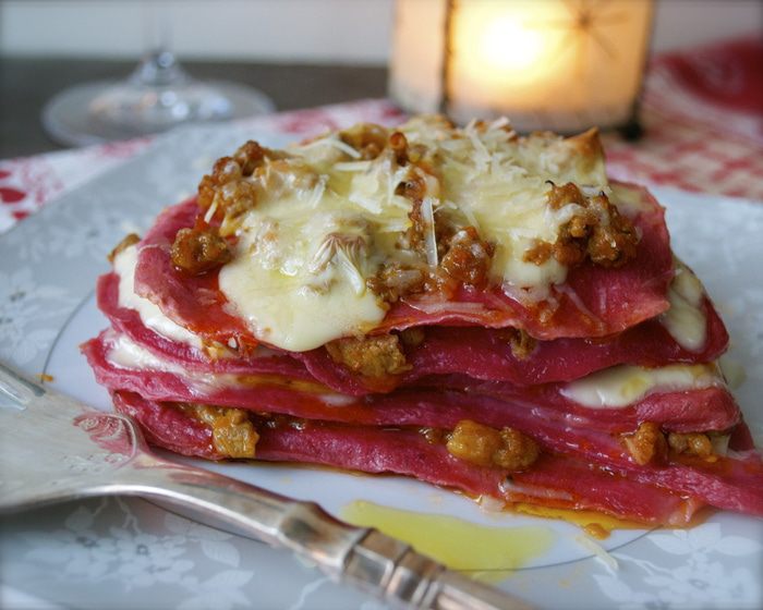 Мини-лазанья &amp;quot;Сердце&amp;quot;