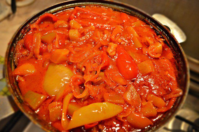 Лечо из кабачков