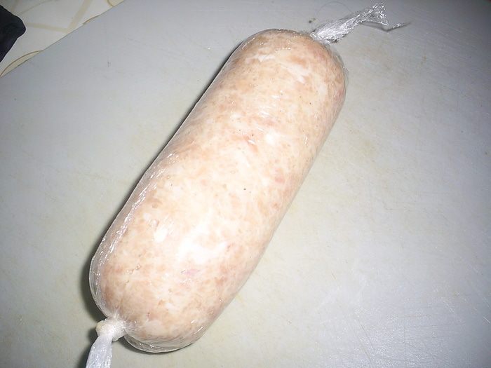 Куриные сардельки с сюрпризом