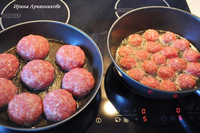 Тефтели под сливочным соусом