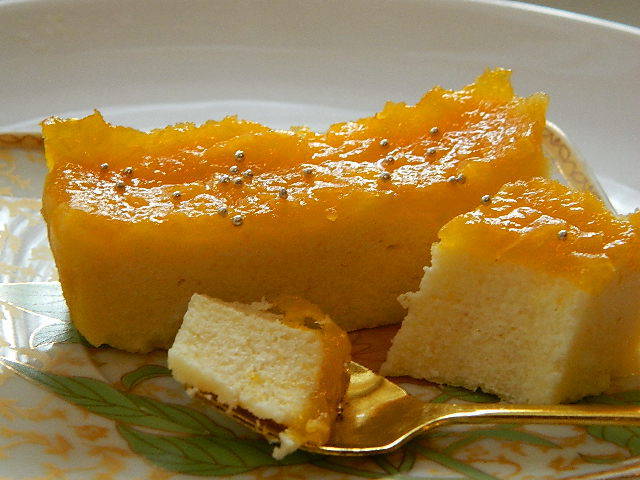 Творожная запеканка с мандаринами