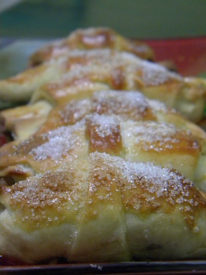 Рогалики с вишнями (мамины)