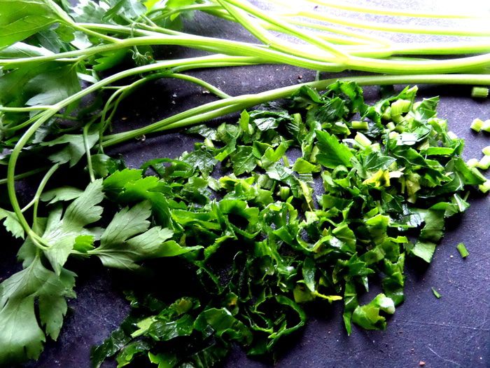 Почки с гречкой