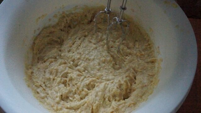 Кекс из вареного апельсина