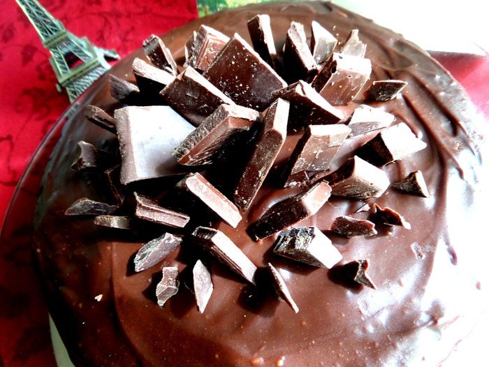 Торт &amp;quot;Шоколадный мусс&amp;quot; (без муки)