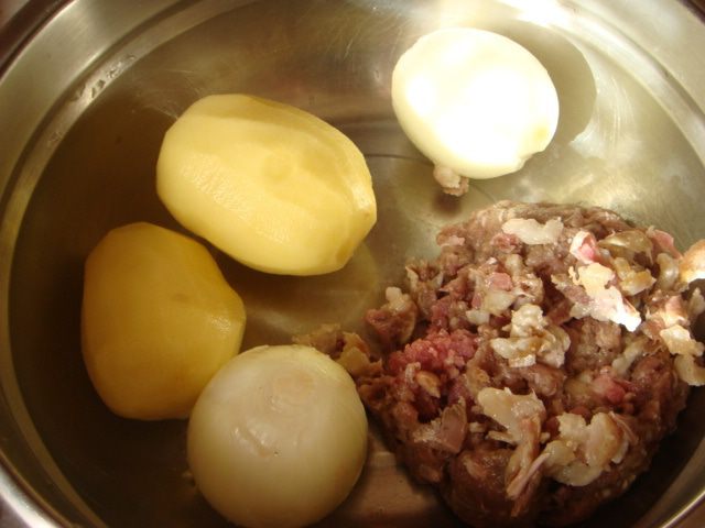 Манты с гусем