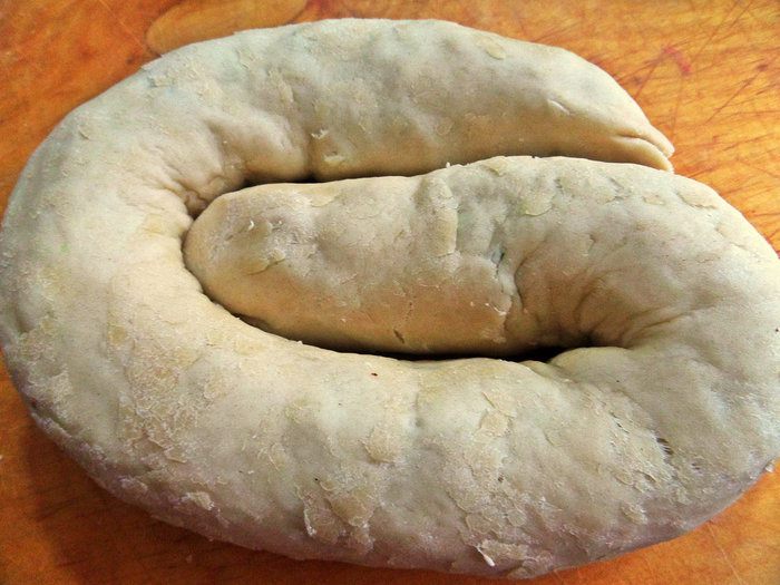 Сырный пирог-рулет