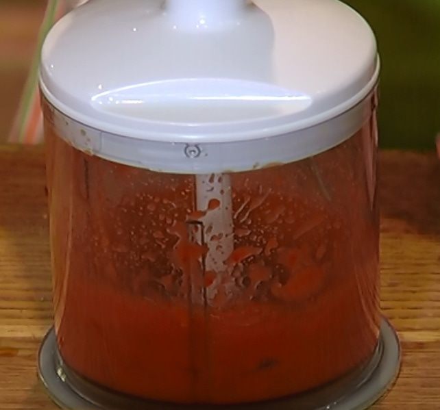 Трехцветный омлет 