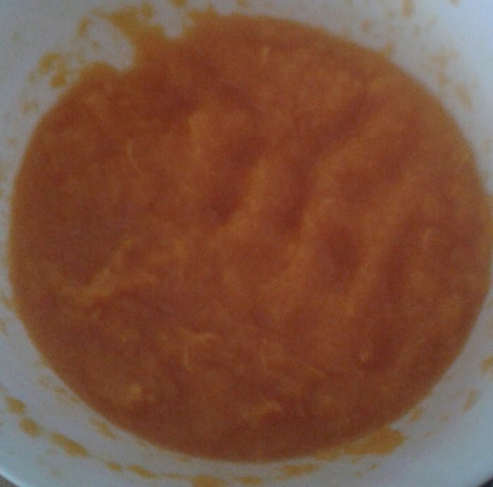 Тыквенный кекс со смородиной 