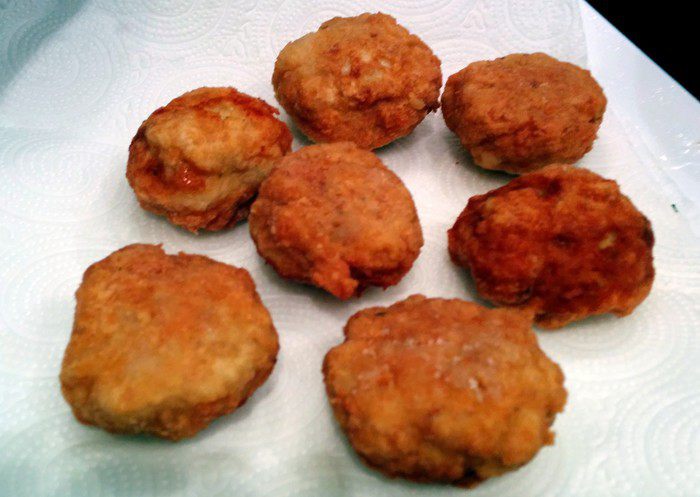 Хрустящие куриные шашлычки на ужин