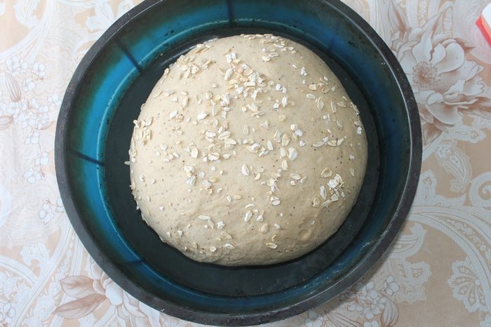 Хлеб с овсяной мукой