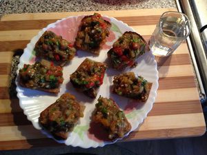 Горячий салат