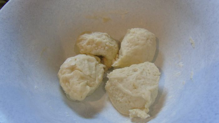Лепешка с сыром и зеленью