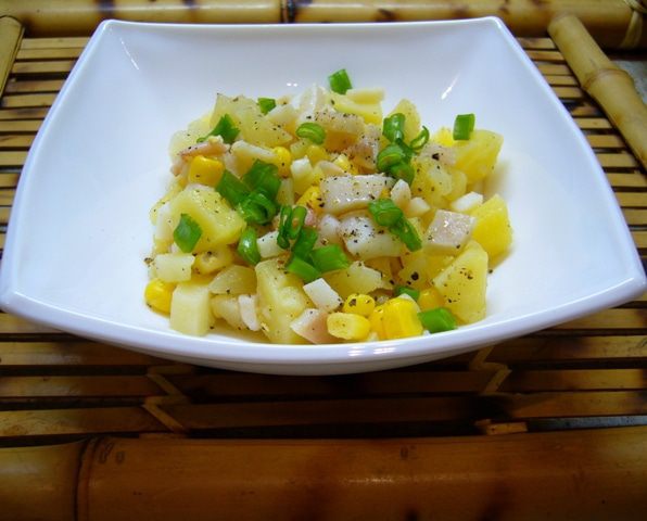 Постный салат «Почти оливье»