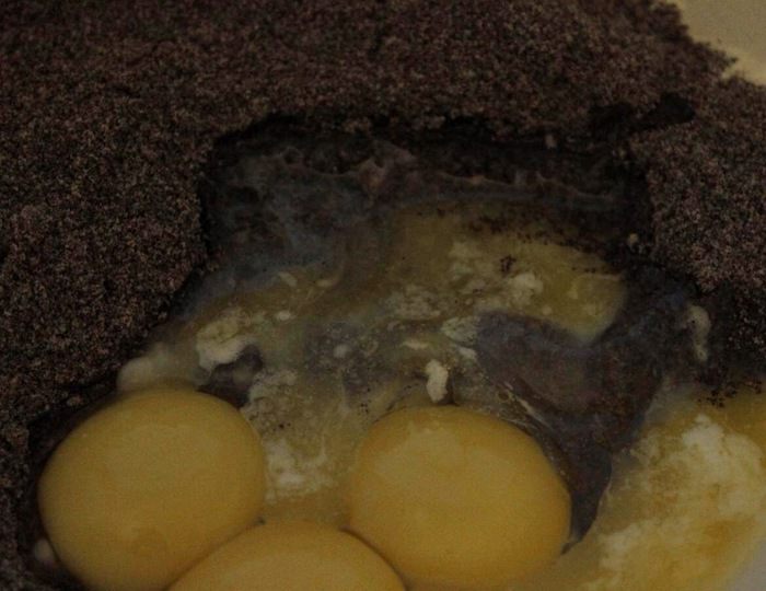 Маково-карамельный торт